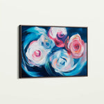 Floral Canvas Wall Art WAD1106-F 90 x 60 cm / Stretched on hidden frame