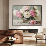 Floral Canvas Wall Art WAD1107-F 90 x 60 cm / Stretched on hidden frame