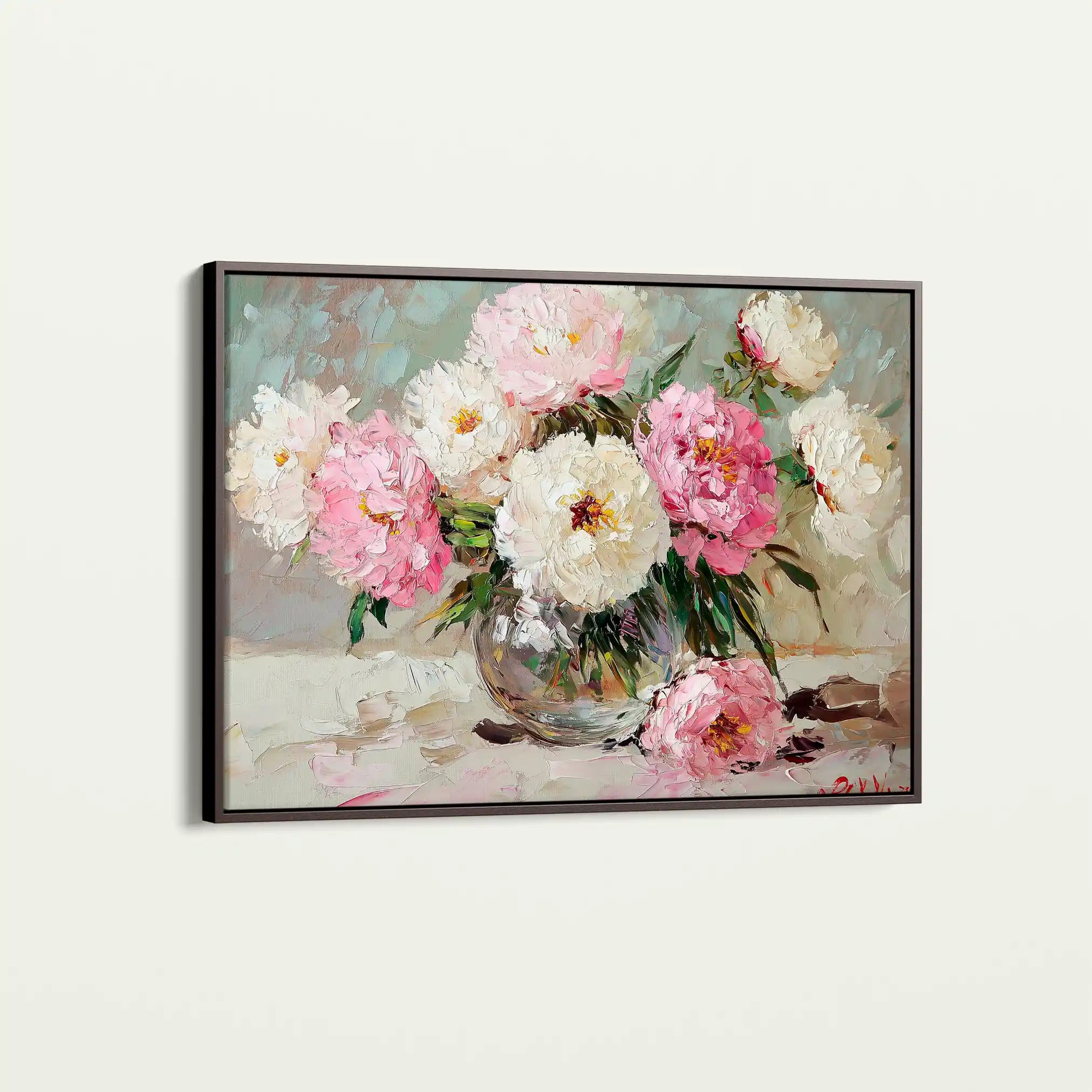 Floral Canvas Wall Art WAD1107-F 90 x 60 cm / Stretched on hidden frame