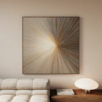 Abstract 1108 Canvas Art 60 x 60 cm / Stretched on hidden frame
