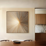 Abstract 1108 Canvas Art 60 x 60 cm / Stretched on hidden frame