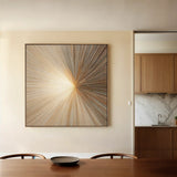 Abstract 1108 Canvas Art 60 x 60 cm / Stretched on hidden frame