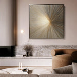 Abstract 1108 Canvas Art 60 x 60 cm / Stretched on hidden frame