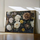 Floral Canvas Wall Art WAD1109-F 90 x 60 cm / Stretched on hidden frame