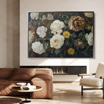 Floral Canvas Wall Art WAD1109-F 90 x 60 cm / Stretched on hidden frame