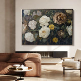 Floral Canvas Wall Art WAD1109-F 90 x 60 cm / Stretched on hidden frame
