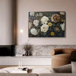 Floral Canvas Wall Art WAD1109-F 90 x 60 cm / Stretched on hidden frame