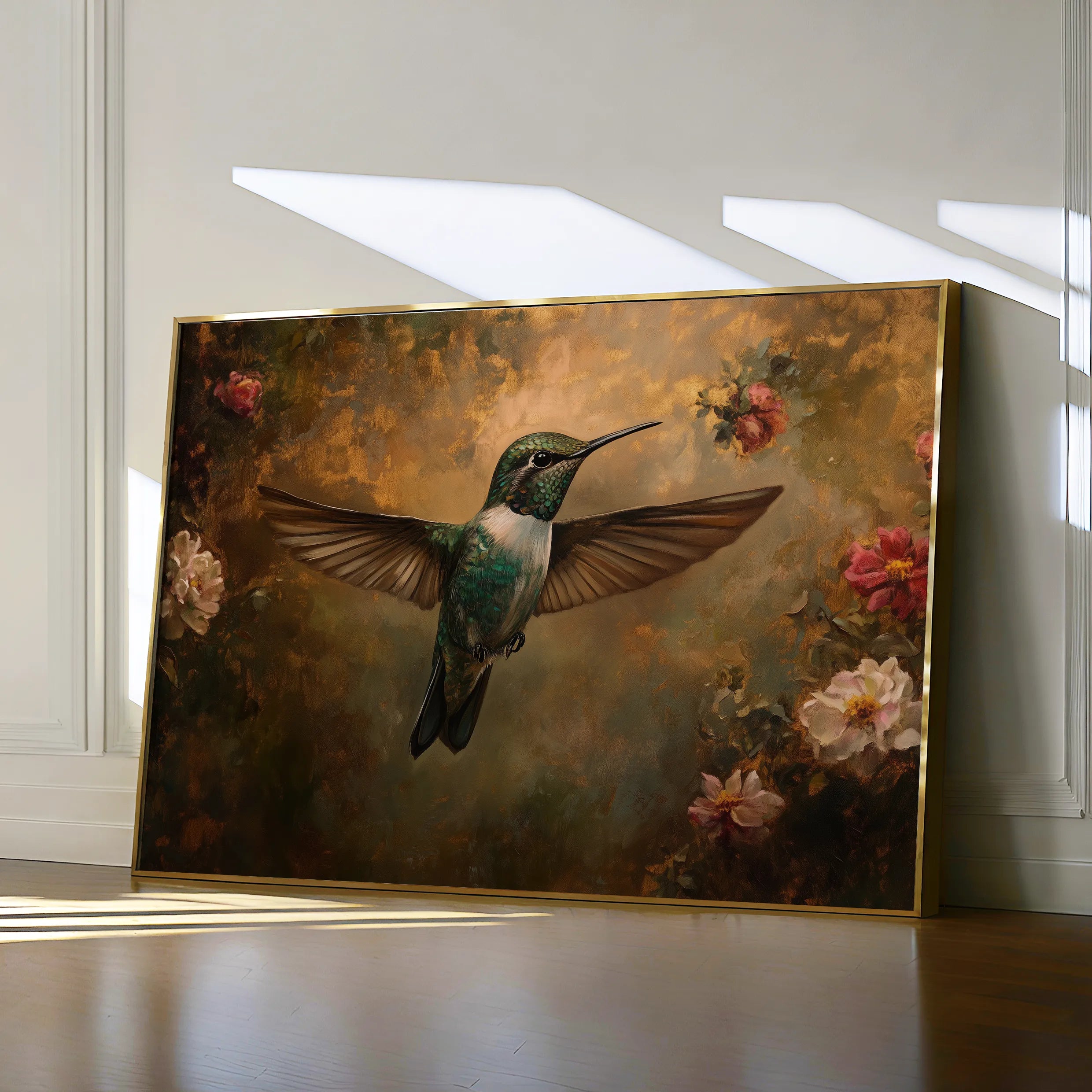 Animals Canvas Wall Art WAD111-AN 90 x 60 cm / Stretched on hidden frame