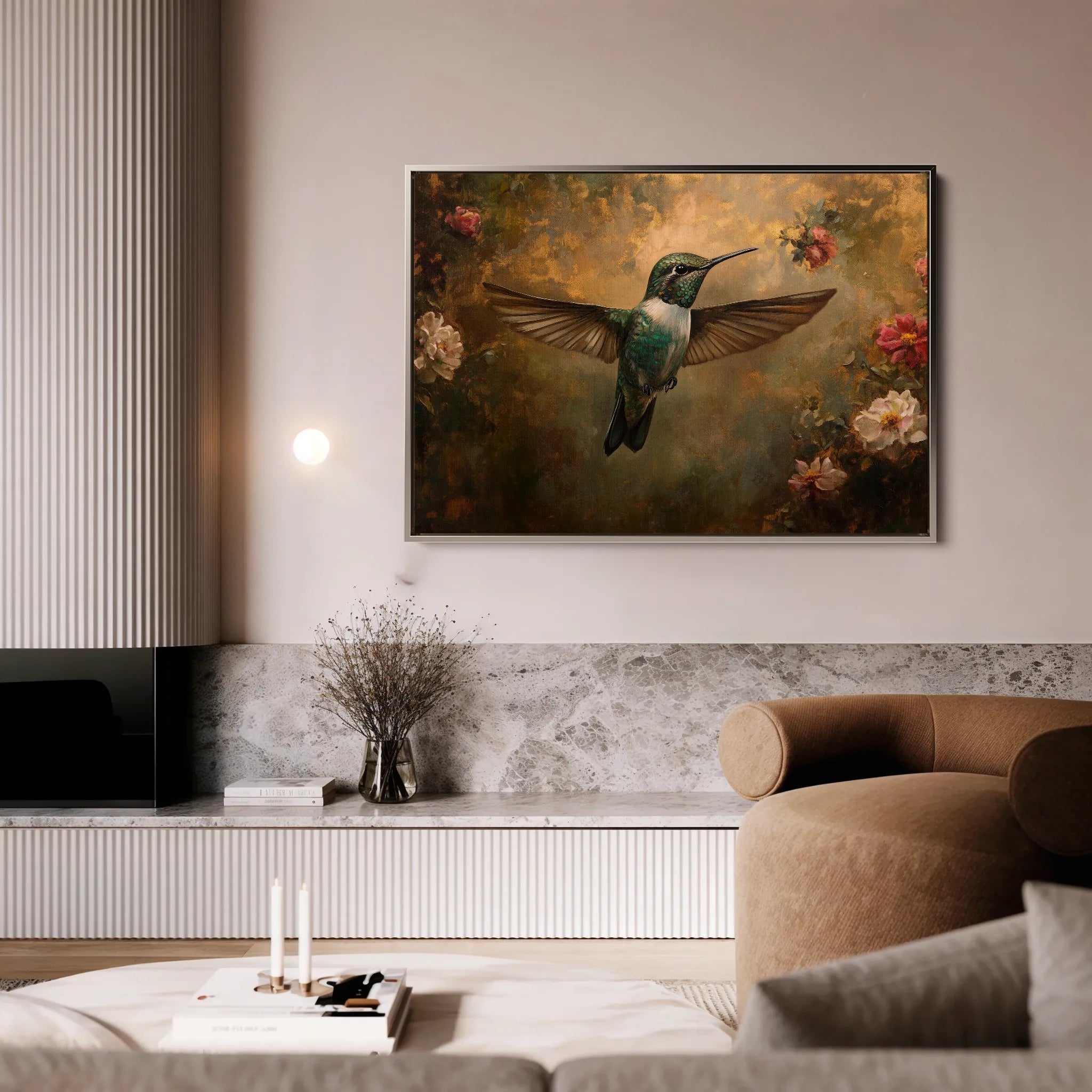 Animals Canvas Wall Art WAD111-AN 90 x 60 cm / Stretched on hidden frame