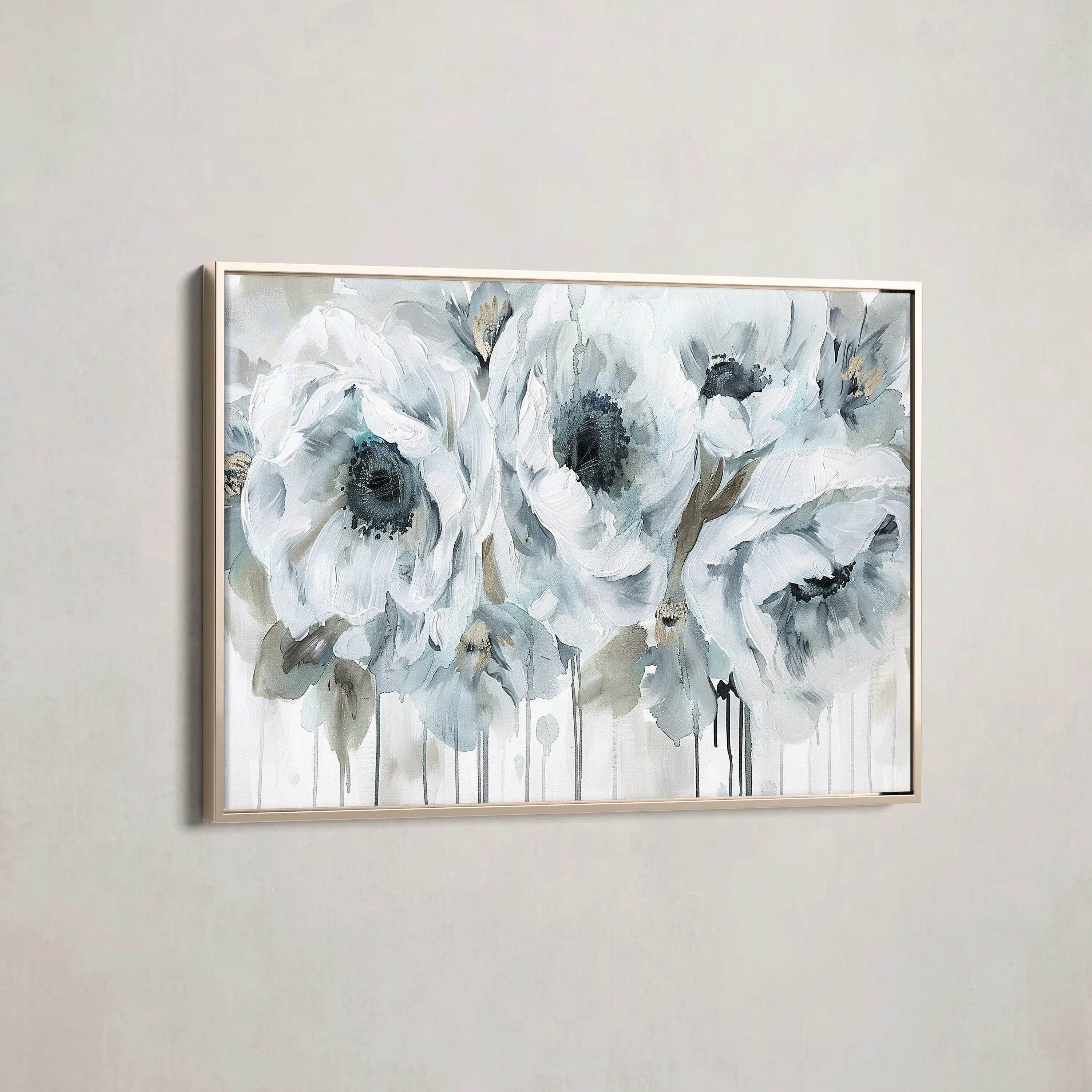 Floral Canvas Wall Art WAD111-F 90 x 60 cm / Stretched on hidden frame