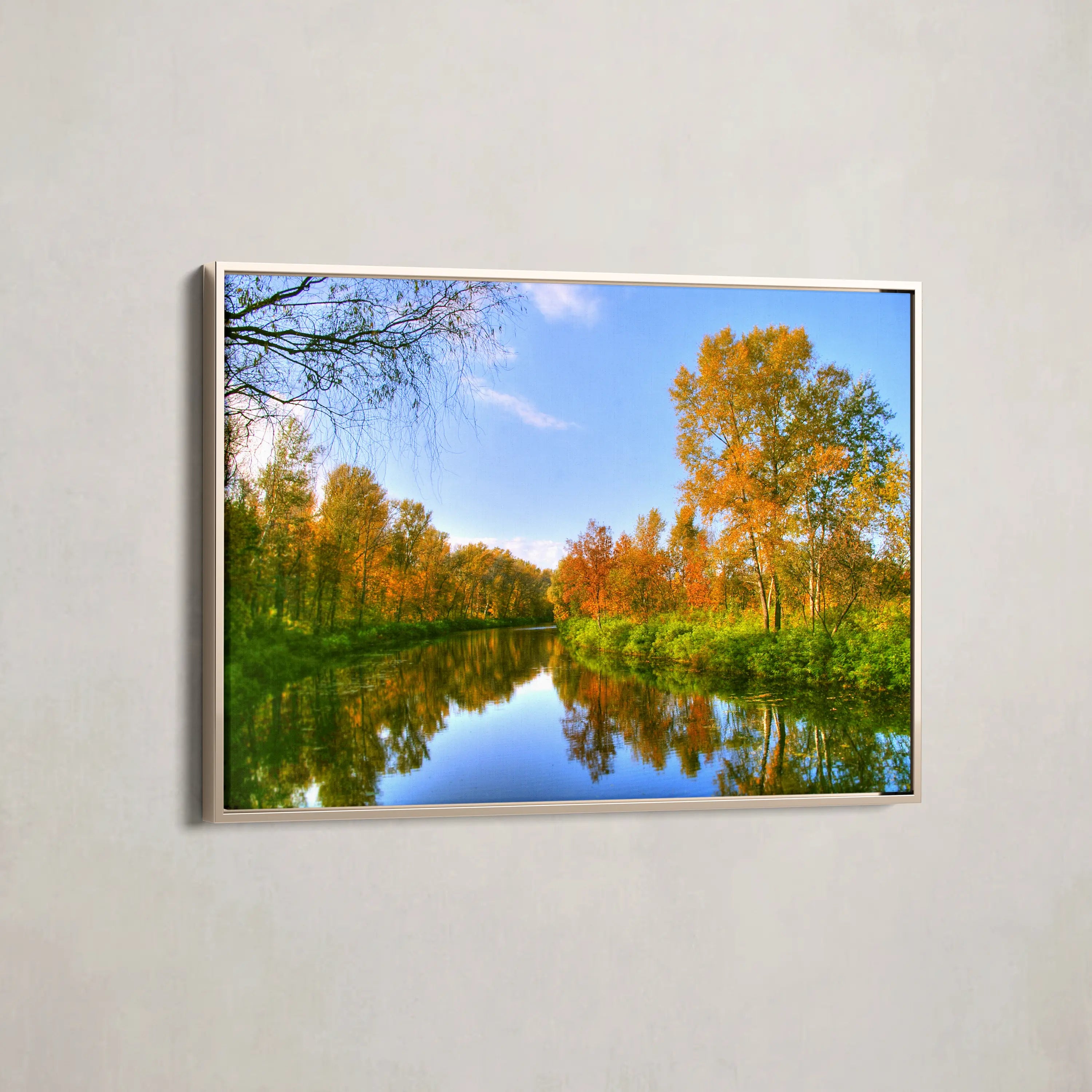 Landscape Canvas Wall Art WAD111-L 90 x 60 cm / Stretched on hidden frame