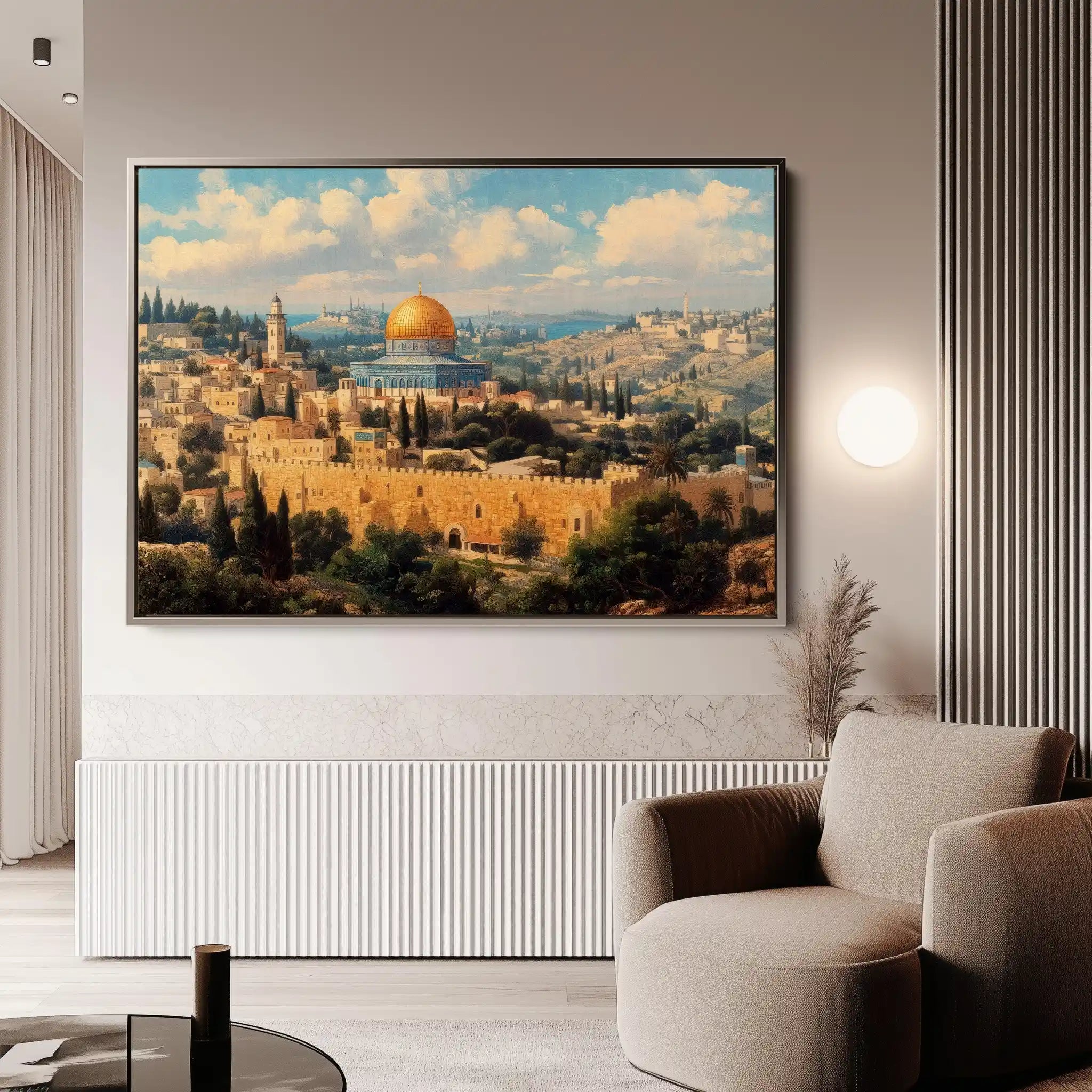 Palestine 111 Canvas Art 60 x 40 cm / Stretched on hidden frame