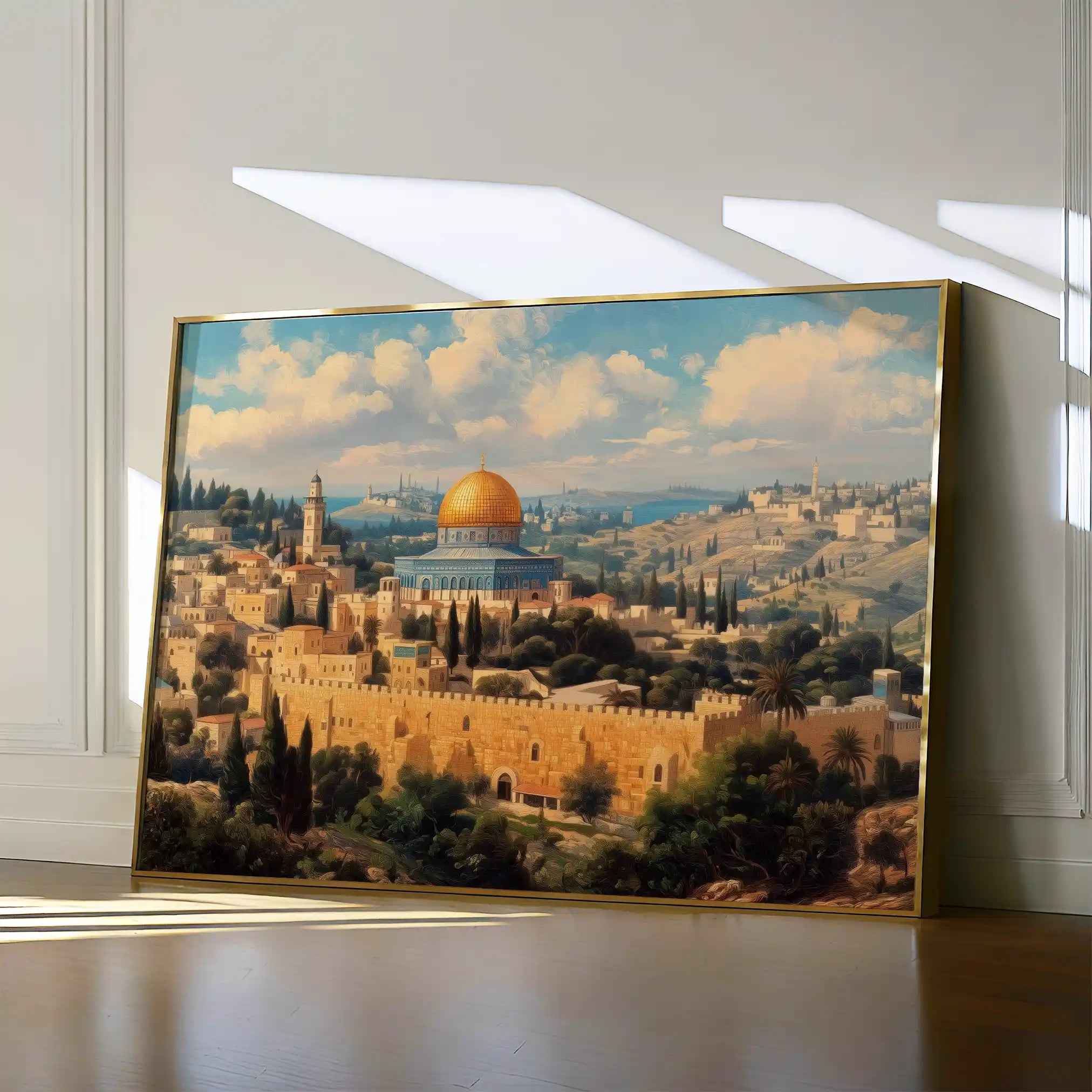 Palestine 111 Canvas Art 60 x 40 cm / Stretched on hidden frame