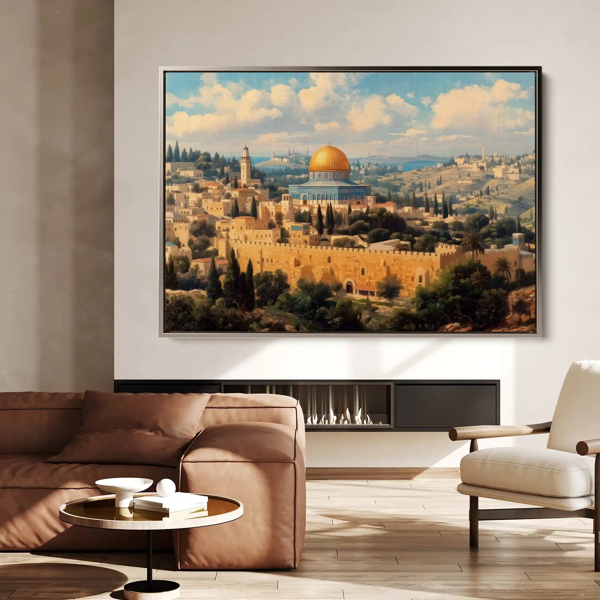 Palestine 111 Canvas Art 60 x 40 cm / Stretched on hidden frame