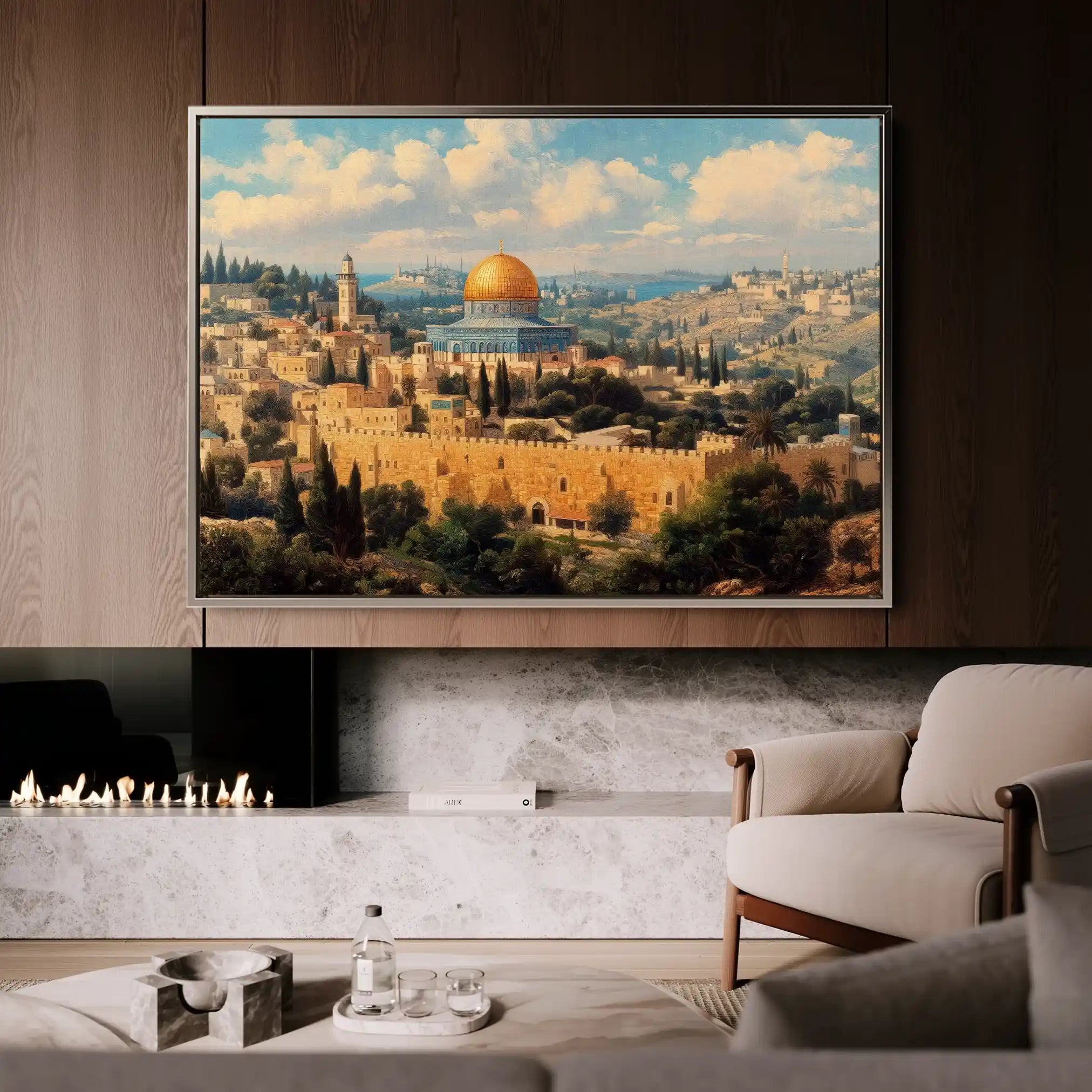 Palestine 111 Canvas Art 60 x 40 cm / Stretched on hidden frame