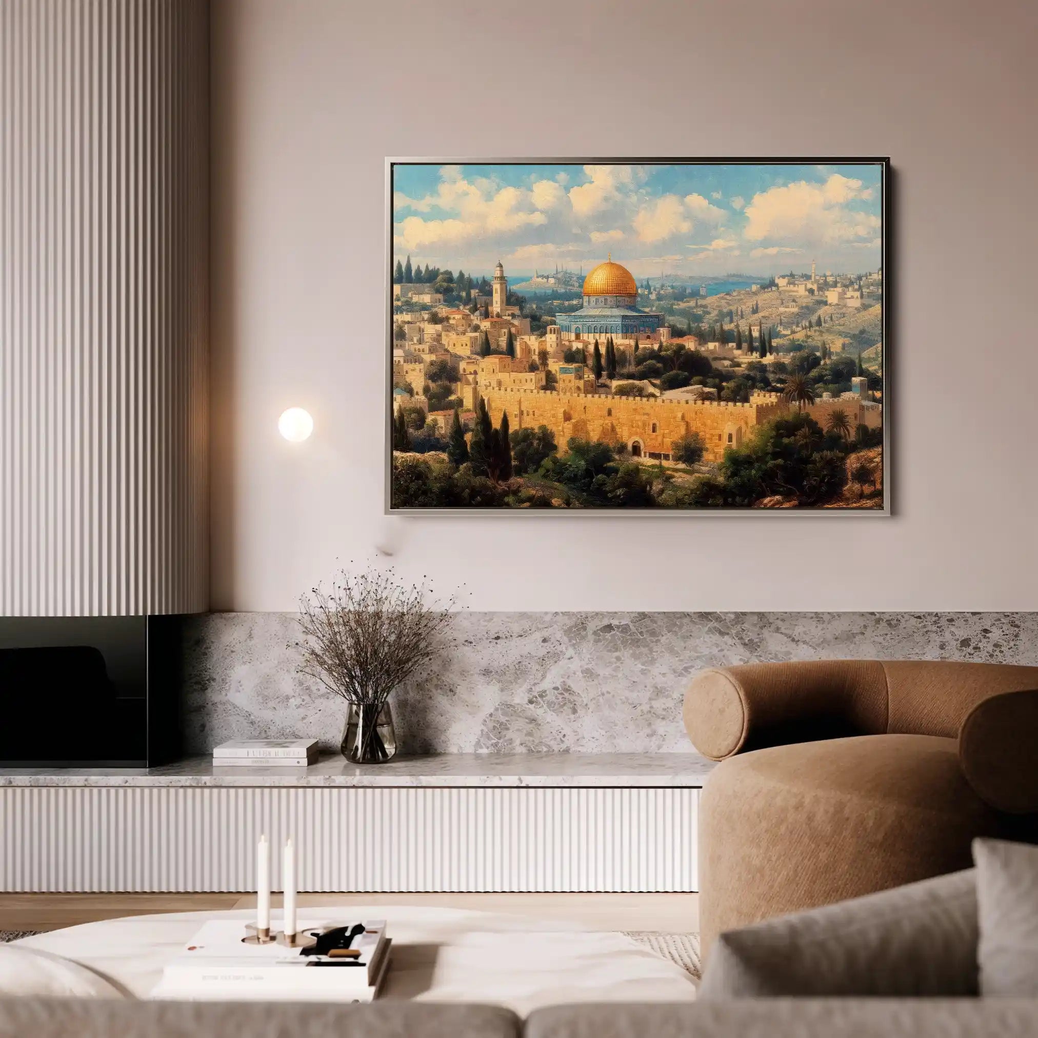 Palestine 111 Canvas Art 60 x 40 cm / Stretched on hidden frame