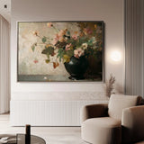 Floral Canvas Wall Art WAD1111-F 90 x 60 cm / Stretched on hidden frame