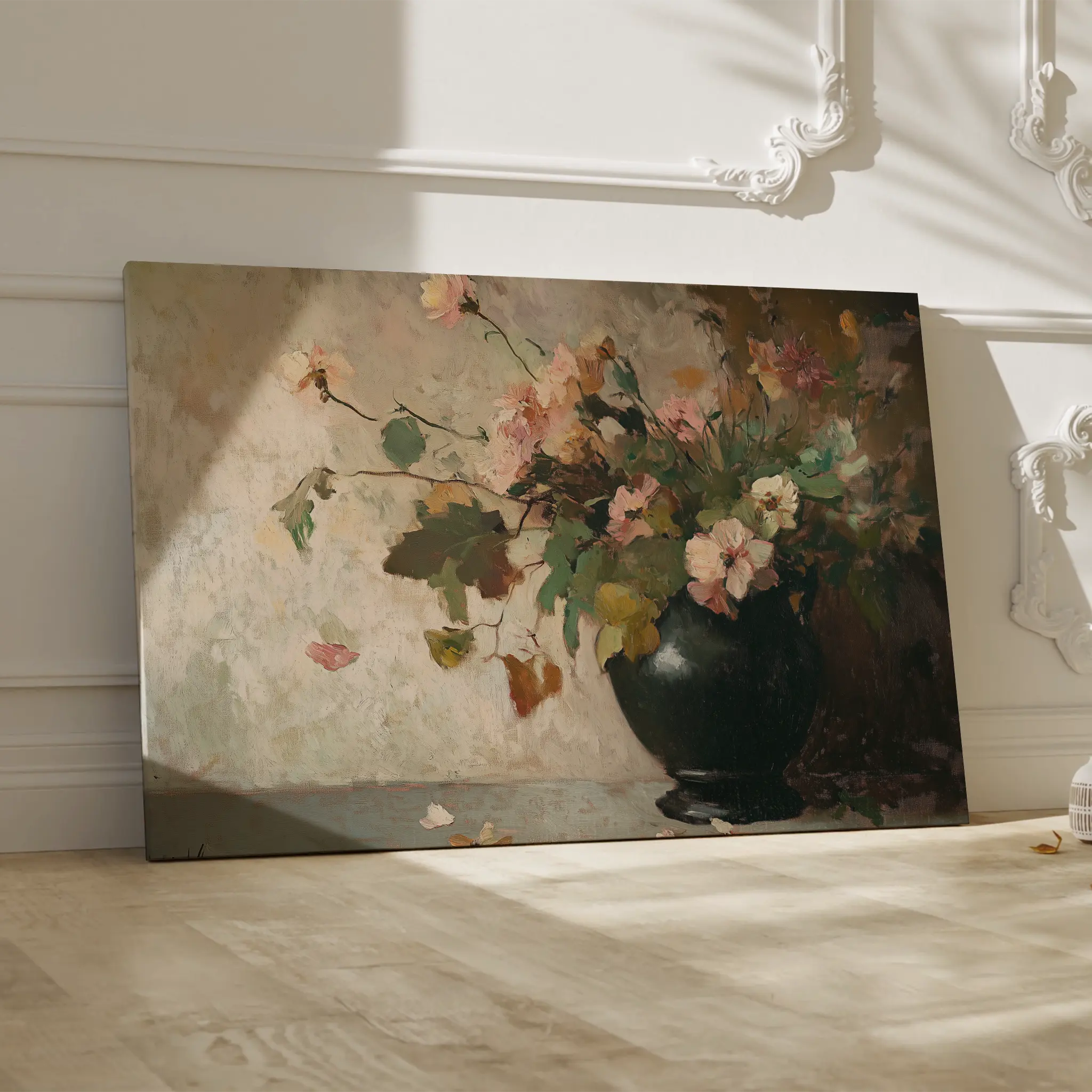 Floral Canvas Wall Art WAD1111-F 90 x 60 cm / Stretched on hidden frame