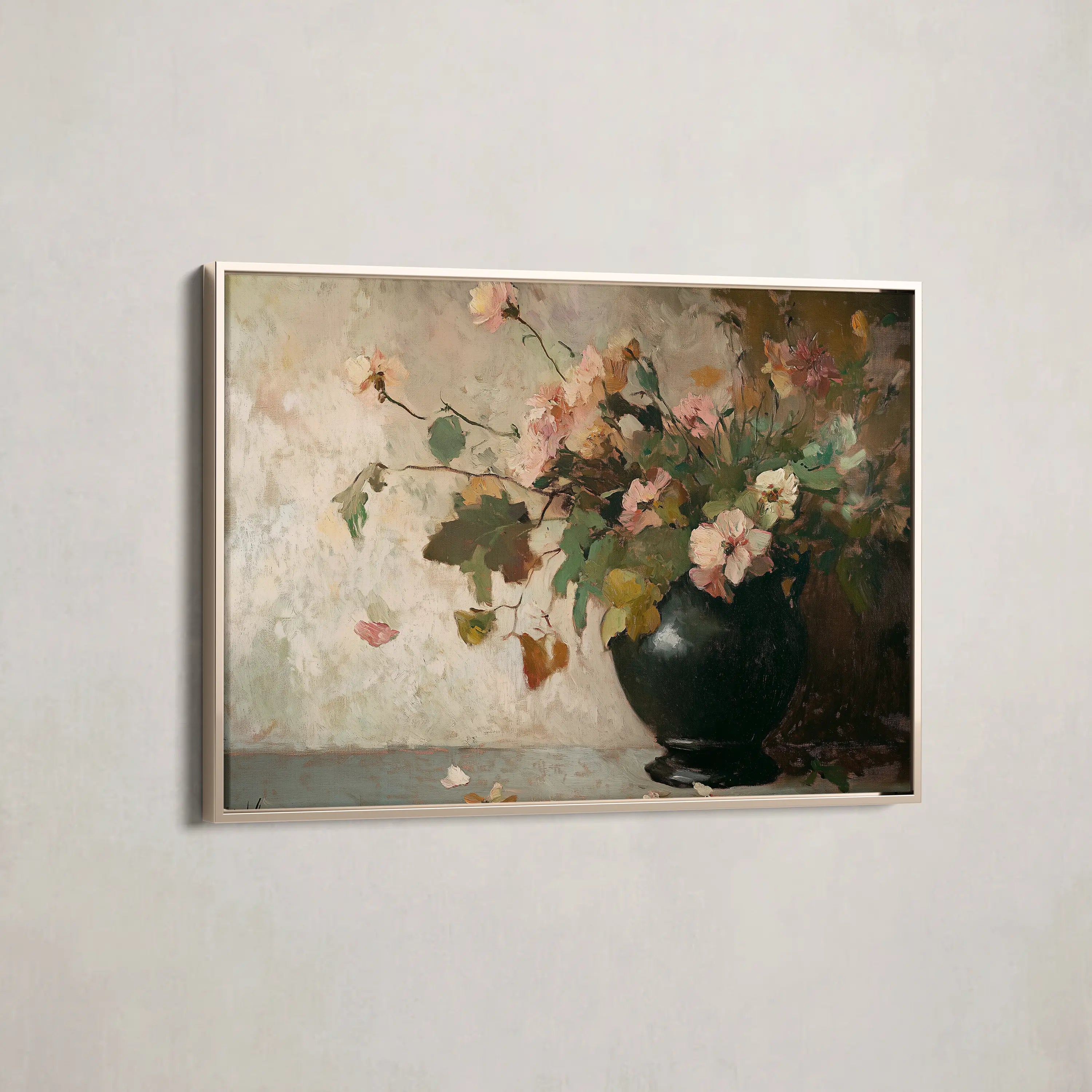 Floral Canvas Wall Art WAD1111-F 90 x 60 cm / Stretched on hidden frame