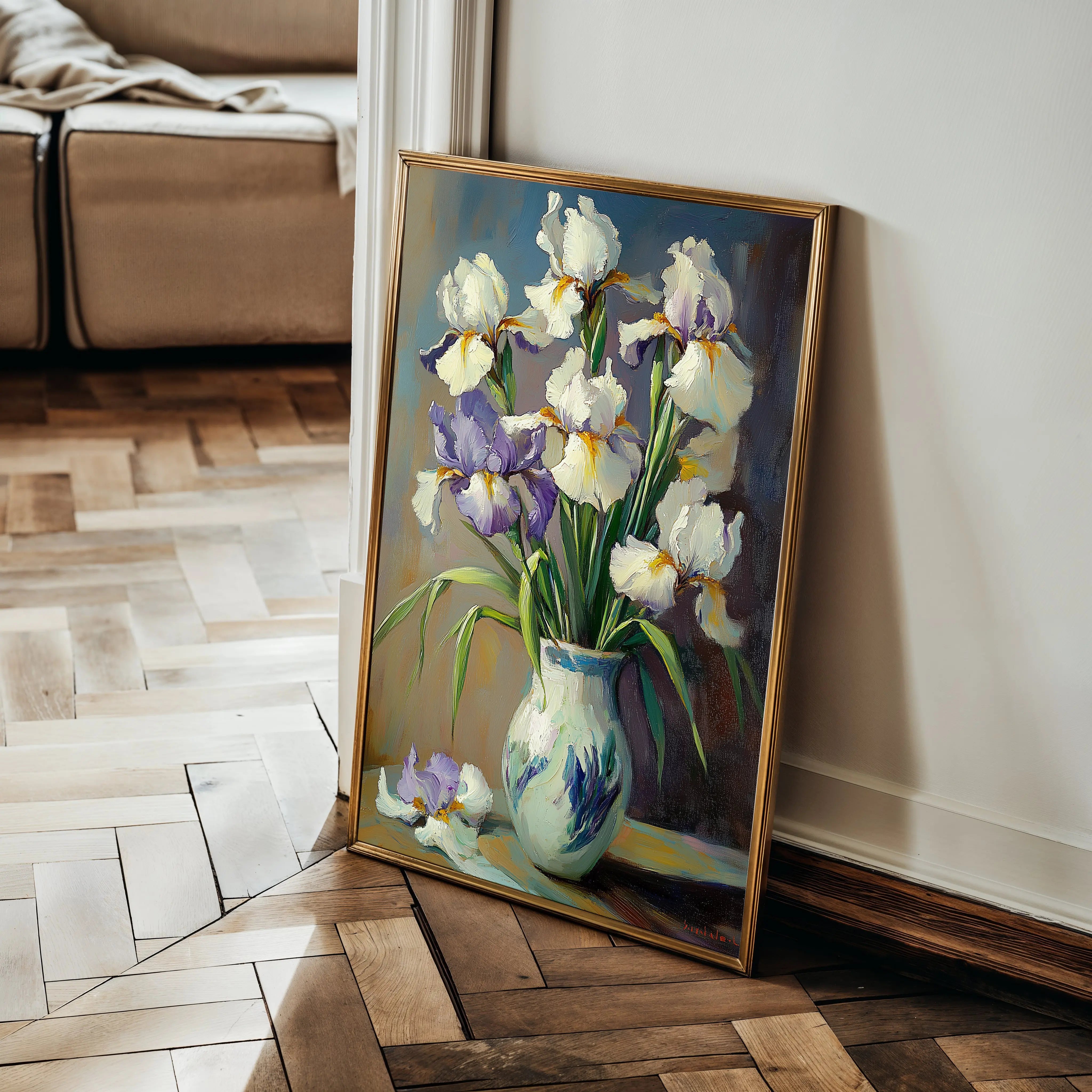 Floral Canvas Wall Art WAD1118-F 90 x 60 cm / Stretched on hidden frame