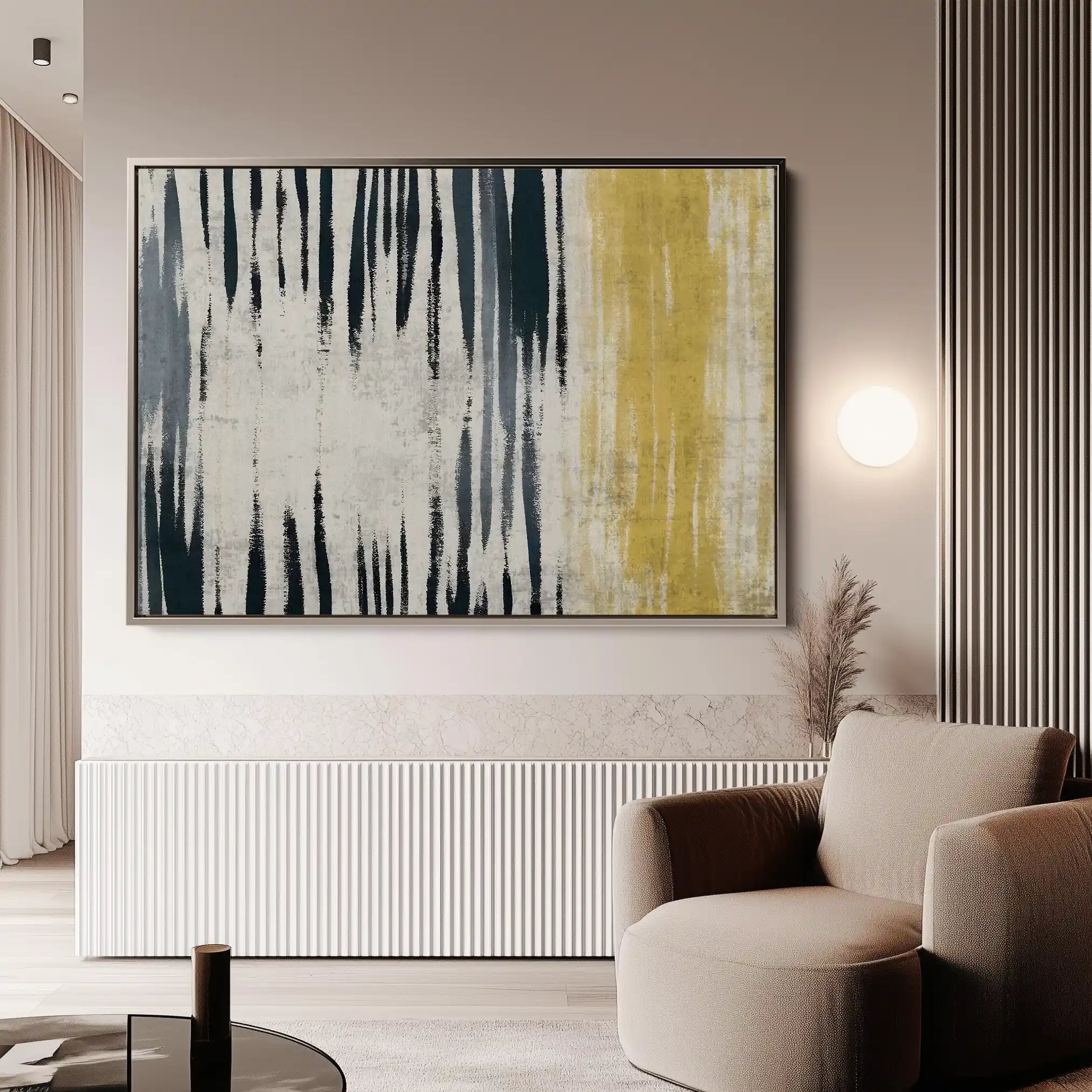 Abstract 112 Canvas Art 60 x 40 cm / Stretched on hidden frame