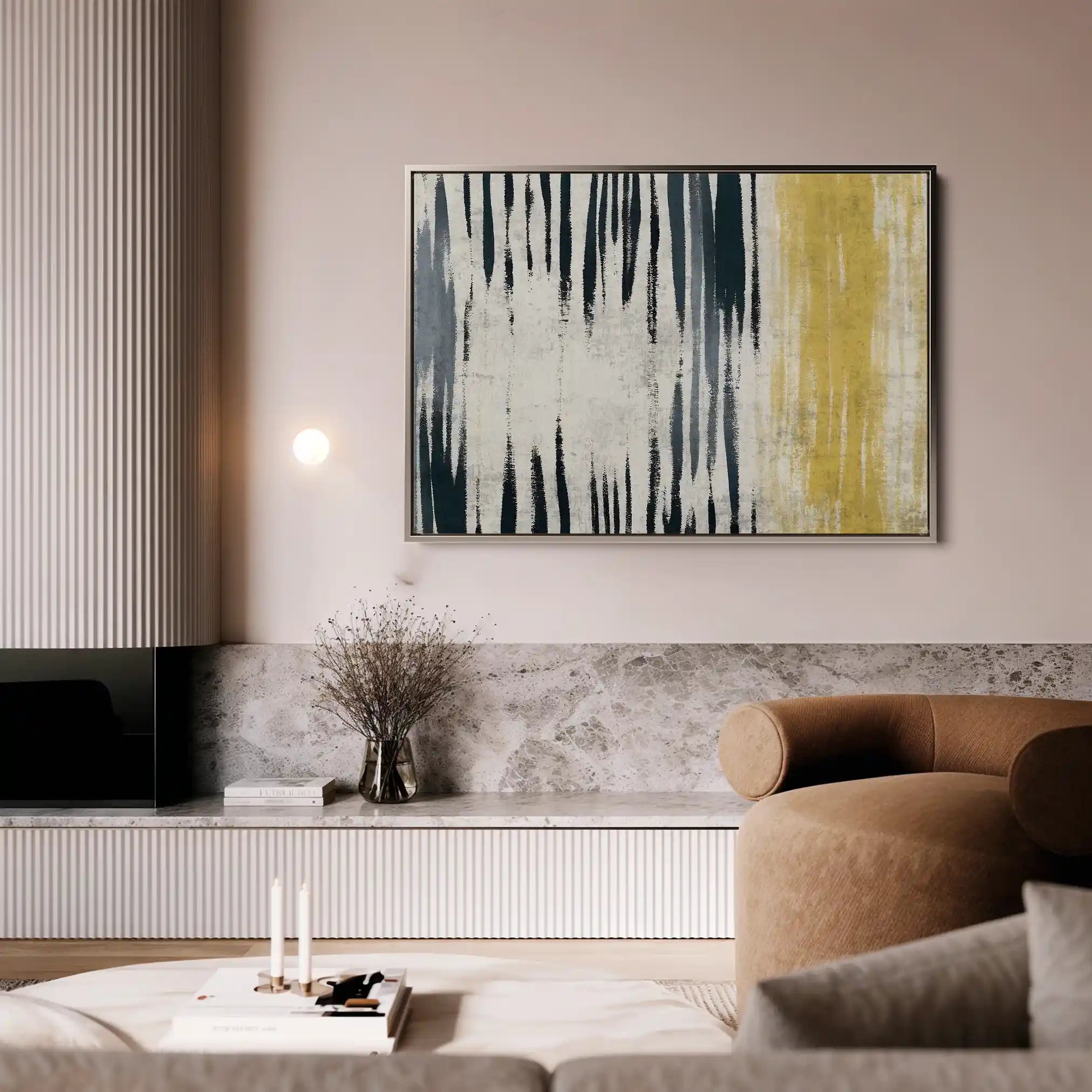 Abstract 112 Canvas Art 60 x 40 cm / Stretched on hidden frame