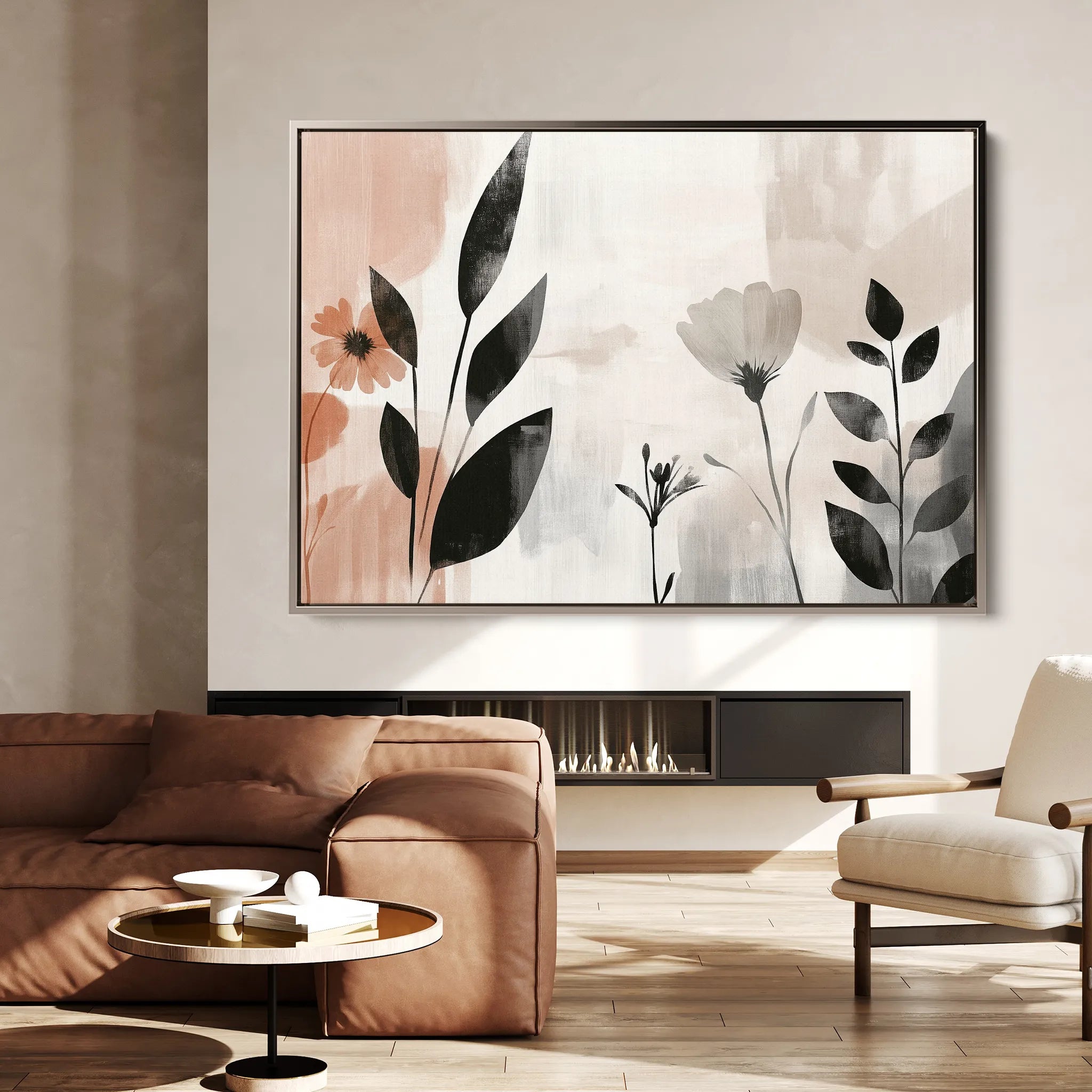 Boho Canvas Wall Art WAD112-BH 90 x 60 cm / Stretched on hidden frame