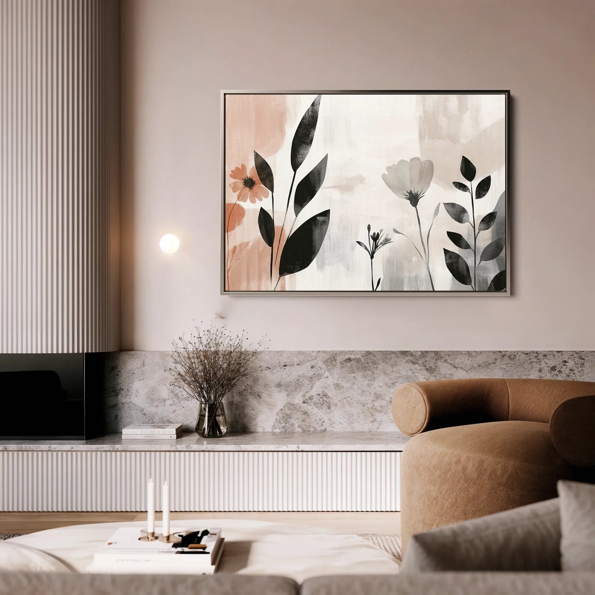 Boho Canvas Wall Art WAD112-BH 90 x 60 cm / Stretched on hidden frame