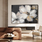 Floral Canvas Wall Art WAD112-F 90 x 60 cm / Stretched on hidden frame