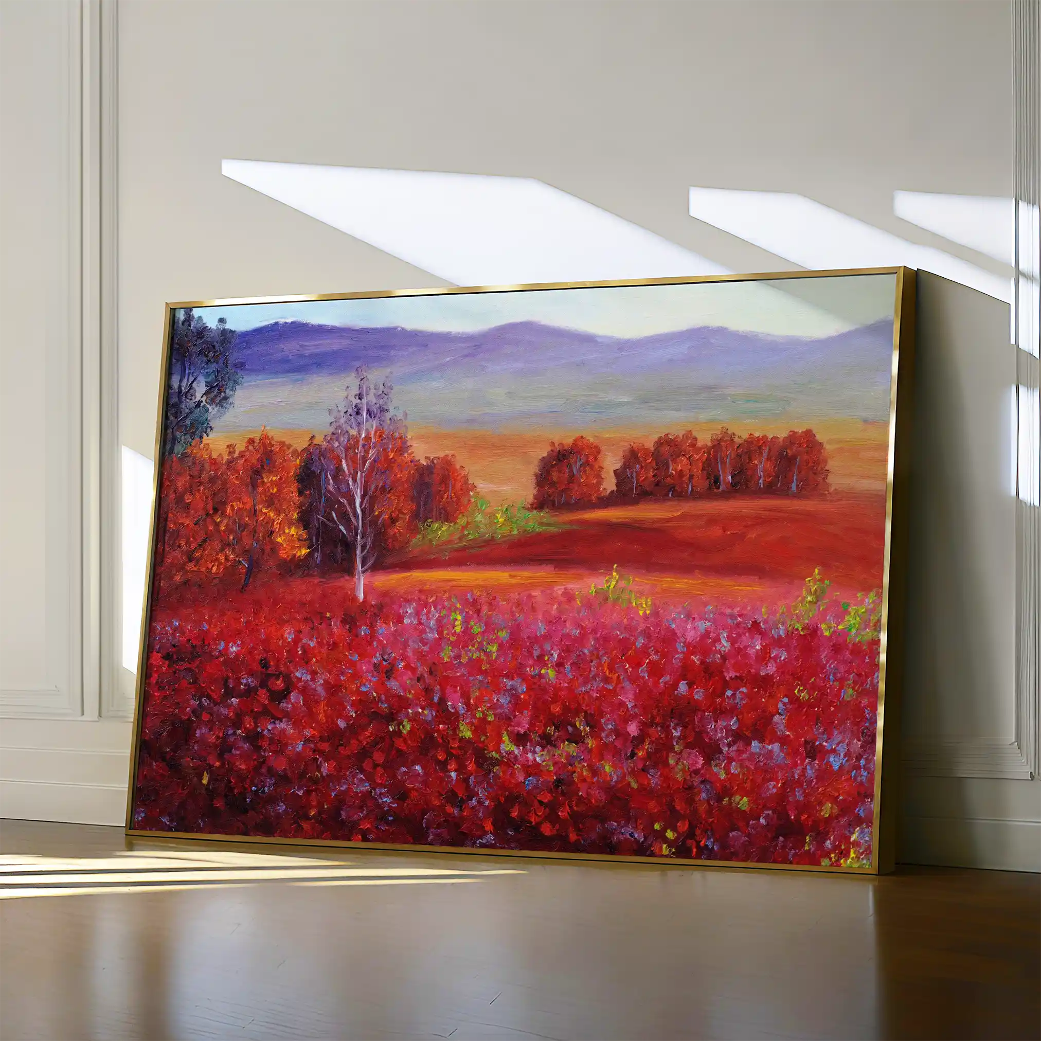 Landscape 112 Canvas Art 90 x 60 cm / Stretched on hidden frame