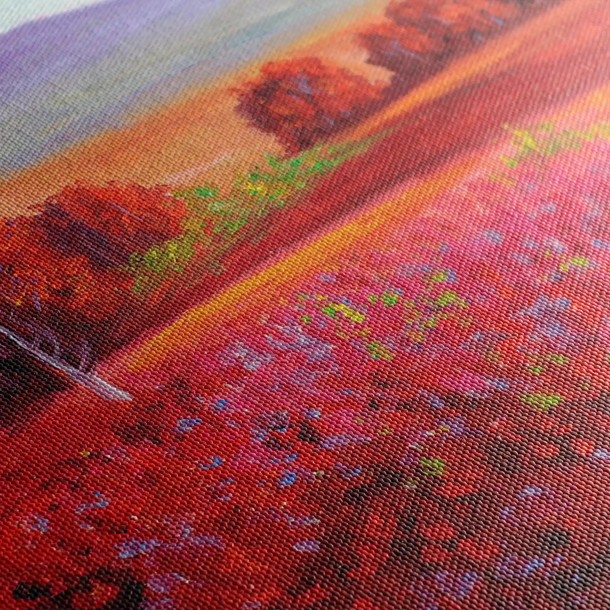 Landscape 112 Canvas Art 90 x 60 cm / Stretched on hidden frame