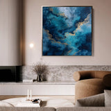 Abstract 1120 Canvas Art 60 x 60 cm / Stretched on hidden frame