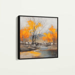 Abstract 1124 Canvas Art 60 x 60 cm / Stretched on hidden frame