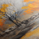 Abstract 1124 Canvas Art 60 x 60 cm / Stretched on hidden frame