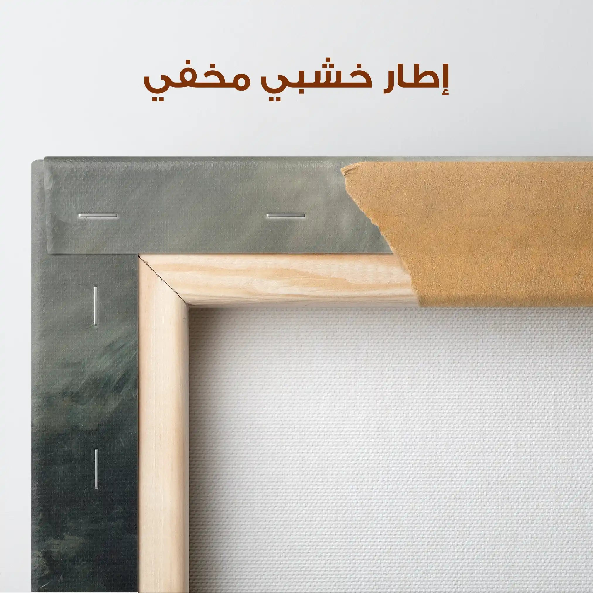 Abstract 1125 Canvas Art 60 x 60 cm / Stretched on hidden frame
