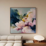 Abstract 1129 Canvas Art 60 x 60 cm / Stretched on hidden frame