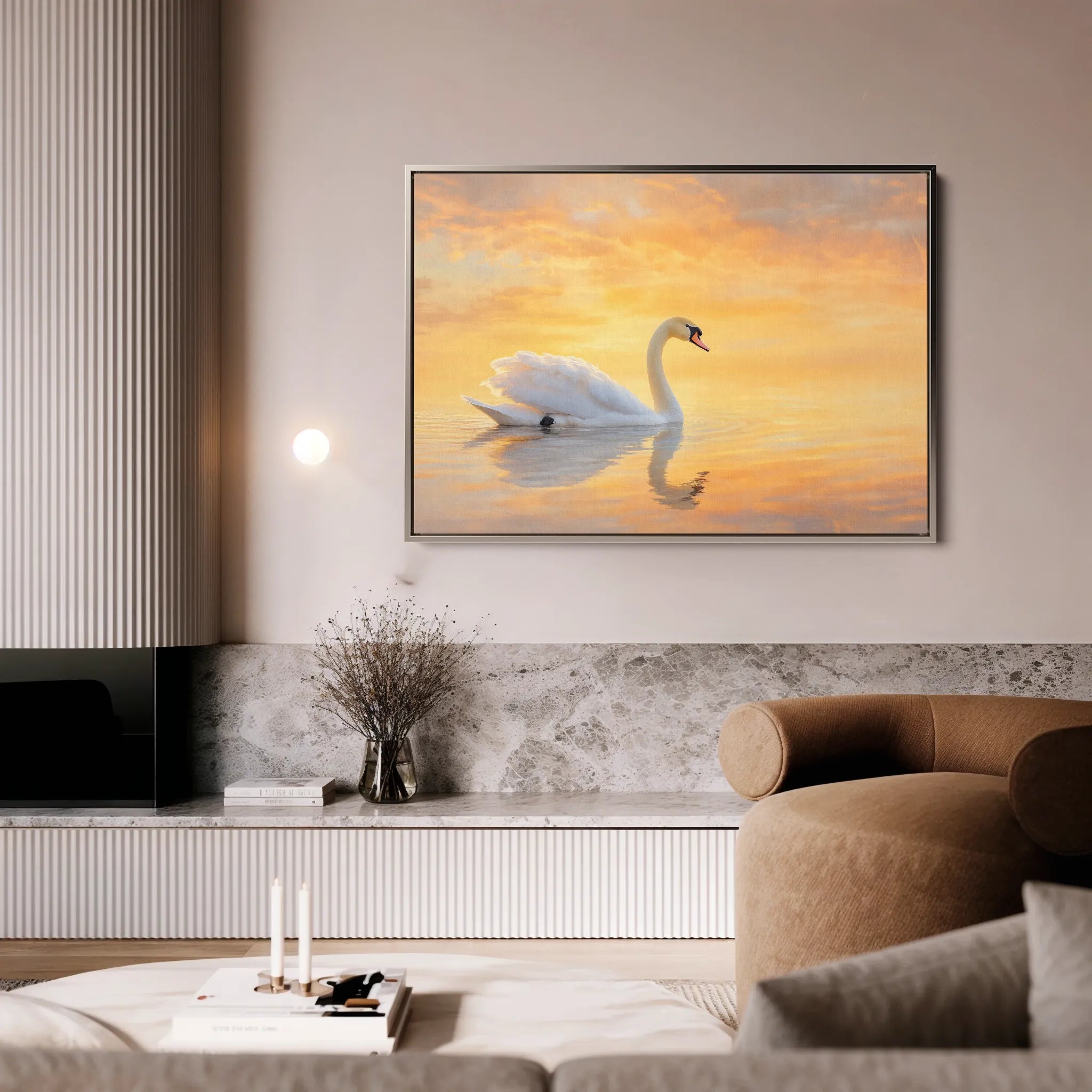 Animals Canvas Wall Art WAD113-AN 90 x 60 cm / Stretched on hidden frame