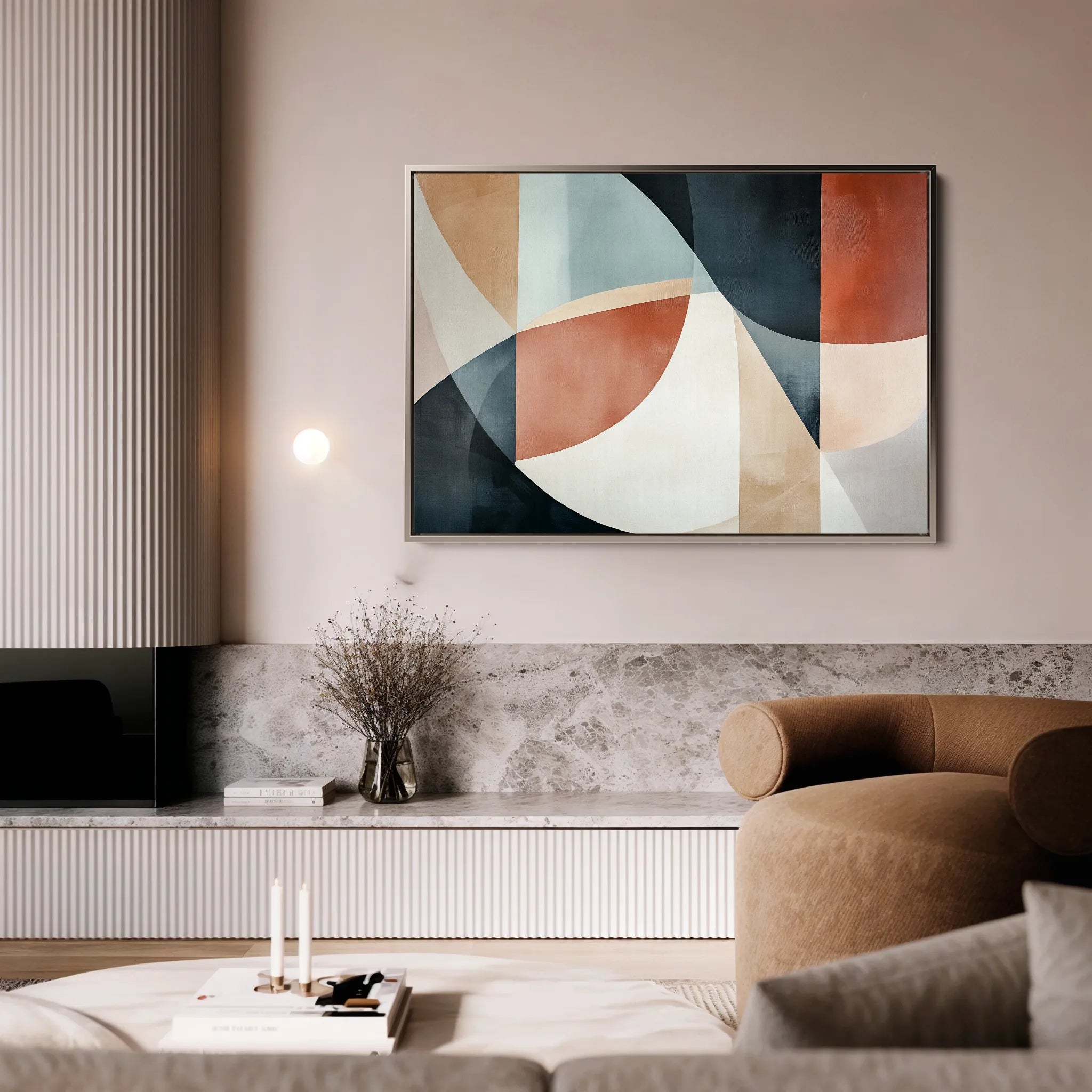 Boho Canvas Wall Art WAD113-BH 90 x 60 cm / Stretched on hidden frame