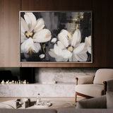 Floral Canvas Wall Art WAD113-F 90 x 60 cm / Stretched on hidden frame