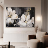 Floral Canvas Wall Art WAD113-F 90 x 60 cm / Stretched on hidden frame