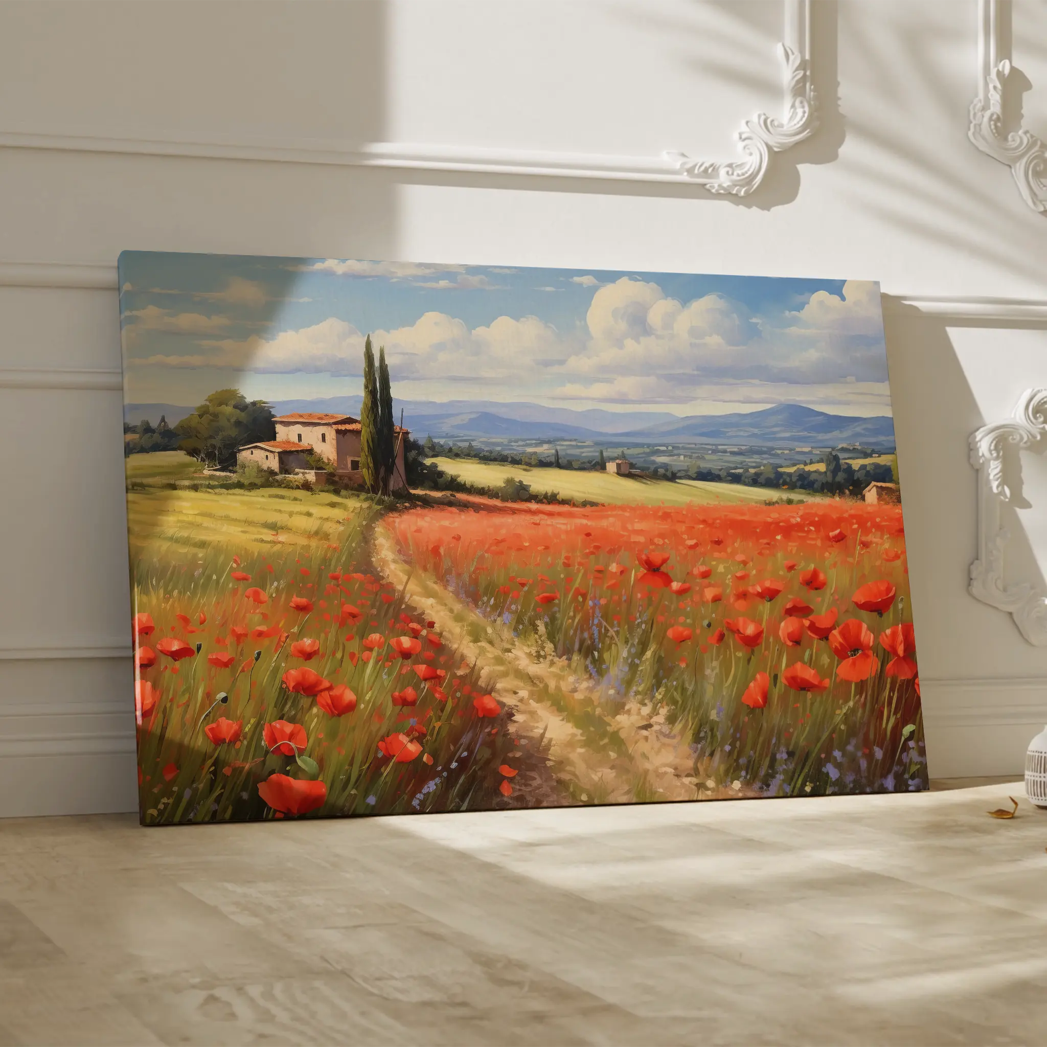 Landscape Canvas Wall Art WAD113-L 90 x 60 cm / Stretched on hidden frame