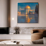 Palestine 113 Canvas Art 60 x 60 cm / Stretched on hidden frame