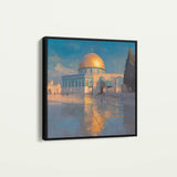 Palestine 113 Canvas Art 60 x 60 cm / Stretched on hidden frame