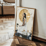 Portrait 113 Canvas Art 90 x 60 cm / Stretched on hidden frame