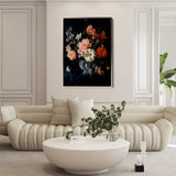 Floral Canvas Wall Art WAD1131-F 90 x 60 cm / Stretched on hidden frame
