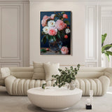 Floral Canvas Wall Art WAD1132-F 90 x 60 cm / Stretched on hidden frame