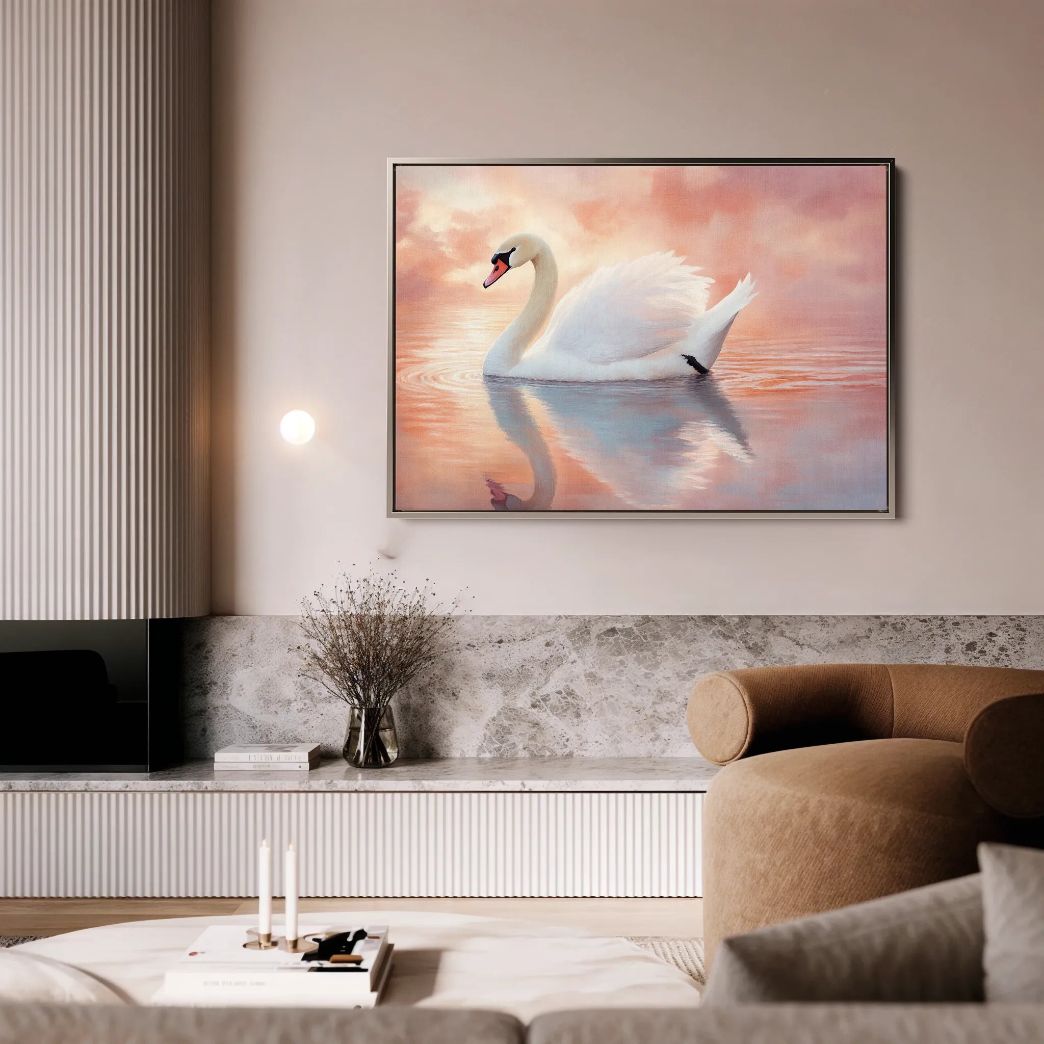 Animals Canvas Wall Art WAD114-AN 90 x 60 cm / Stretched on hidden frame