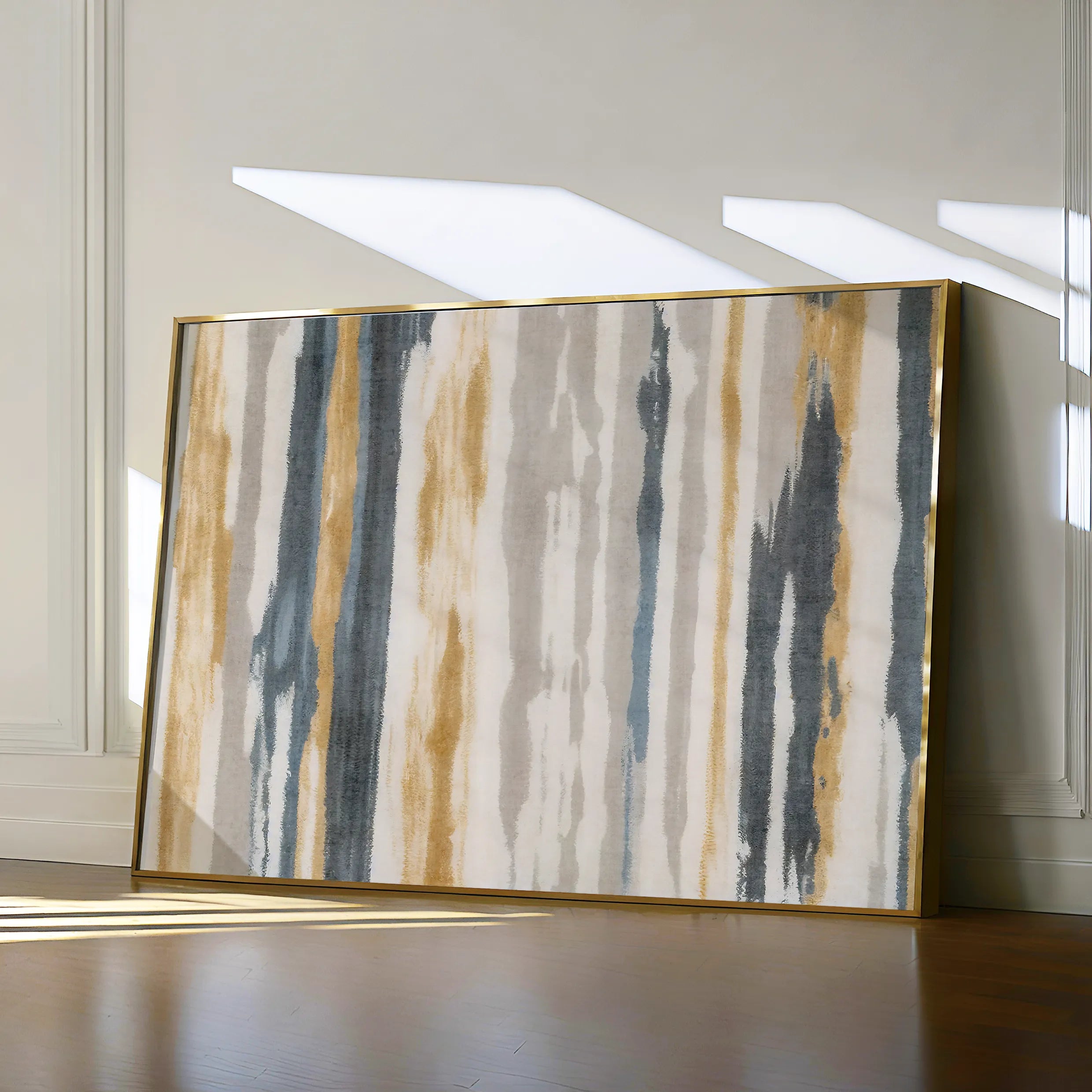 Abstract Canvas Wall Art WAD114-A 90 x 60 cm / Stretched on hidden frame