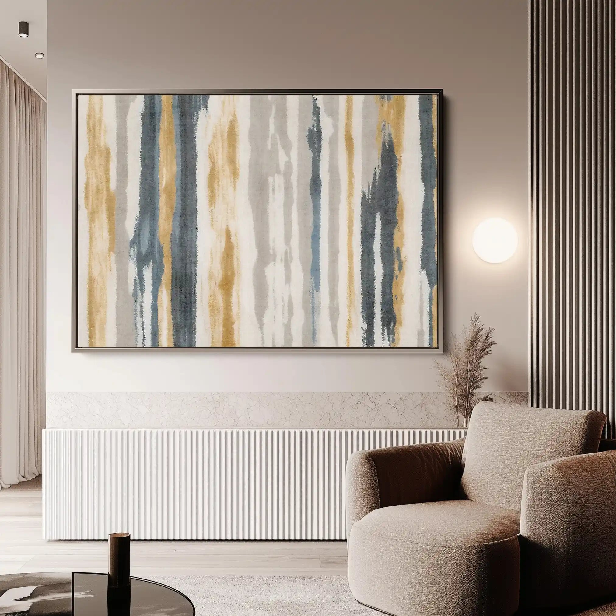 Abstract 114 Canvas Art 60 x 40 cm / Stretched on hidden frame