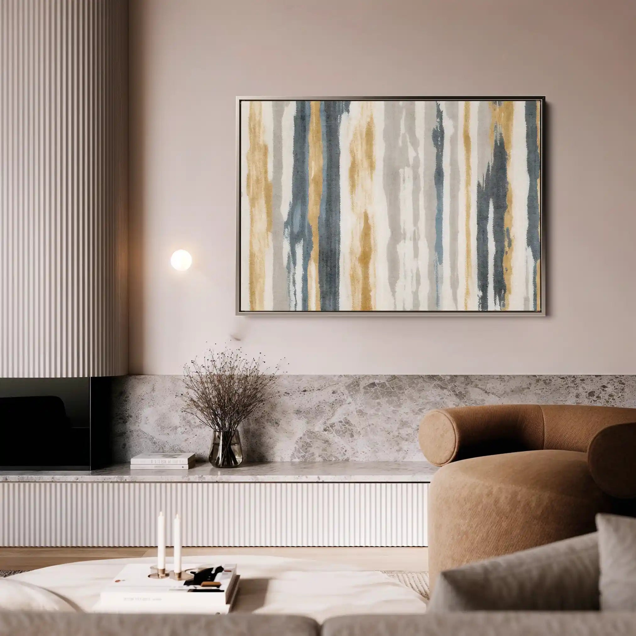 Abstract 114 Canvas Art 60 x 40 cm / Stretched on hidden frame